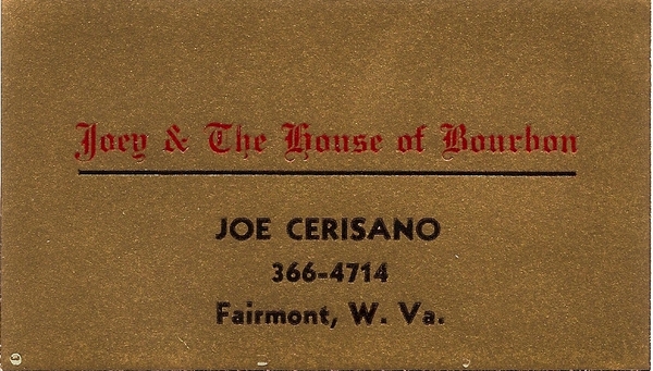 House of Bourbon promotional card
