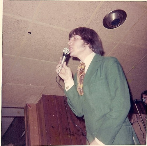 Young Joe Cerisano singing